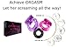VIARDEJI® Vibrating Cock Ring Sex Toys – 2 Penis Rings w. Clit Stimulator & 1 Cock Ring for Better Stronger Erection