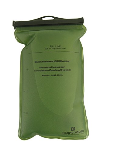Compcooler 2018 UniVest ICE Water Cooling System, Outerwear design, Water Proof and breathable fabric, Liquid Cooling Liner, 2L Freezable Bladder, Comfortble Body Cooling (M/2XL, Black) - Thumbnail 5