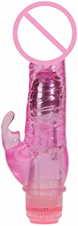 Molunt(TM) Multi Speed Rabbit G-S pot Powerful Vi bra tors, Realistic Textured Shaft Vi bra tion Dil do,Stimulator Cli to ral Spinner, Se x Toys[pink]