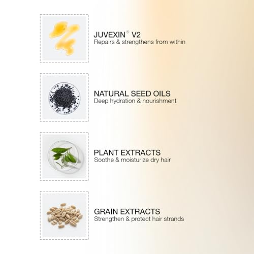 GK HAIR Moisturizing Shampoo — Deep Hydration & Color Protection for Dry, Damaged & Color Treated Hair — Sulfate Free Shampoo for Keratin Treated Hair — Restores Shine, Prevents Fading 300ml