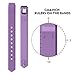 Greeninsync Compatible with Fit Bit Alta Band,Replacement for Fit Bit Alta Bands Small Accessory Bands for Fit Bit Alta/Fit Bit Alta HR/Fit Bit Ace Wristbands with Ultrathin Fastener (Purple)