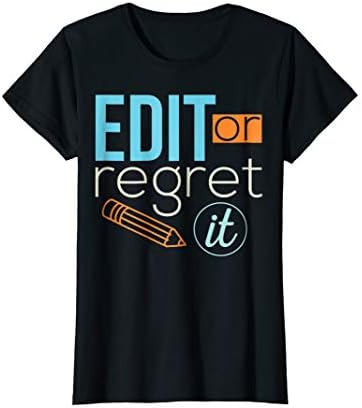 English Teacher - Edit Or Regret It T-Shirt