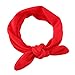 Hip Mall 8pcs Baby Girls Toddler Bow Headbands Turban Knot Rabbit Hairband Headwear (Red,Hot Pink,Yellow,White,Orange,Black,Pink,Green)