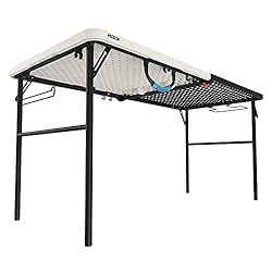 Lifetime Folding Tailgate Table with Grill