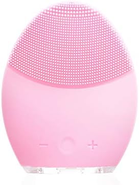 Facial Cleansing Brush,SHUSY Silicon Facial Cleaner and Masager Electric Cleansing System for Deep Cleansing Skin Care Anti-aging Skin Care device Purple