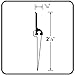M-D Building Products 69638 2-1/4-Inch by 48-Inch DB038 Heavy Duty Door Sweep with Vinyl Seal, Bronze