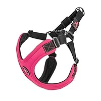 Gooby - Escape Free Sport Harness, Small Dog Step-in Neoprene Harness for Dogs That Like to Escape Their Harness, Pink, Small