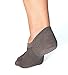 Bam&bü Women's Premium Bamboo Viscose No Show Uplifting Message Socks - 4 pairs - Grey - Small 5-7.5