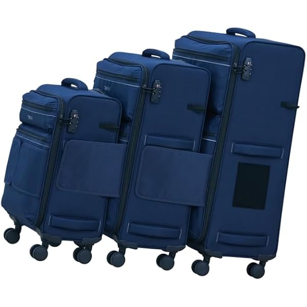 Amazon.com | TACH LITE Samba Softside 3 Piece Luggage Set 20/24/28