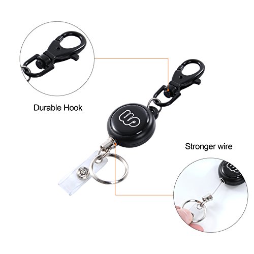 Wisdompro Badge Holder With Retractable Lanyard, Dominican - View #10