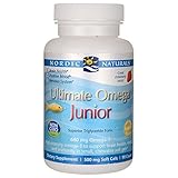Nordic Naturals - Ultimate Omega Junior, Support for a Healthy Heart, 90 Soft Gels