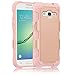 Galaxy Core Prime Case, EC Galaxy Prevail LTE Case, Dual Layer Rugged Soft TPU Bumper Hard PC Shell Shockproof Case Cover for Samsung Galaxy Core Prime/Prevail LTE G360 (Rose Gold)