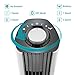 OPOLAR Mini Oscillating Tower Fan, Quiet Personal Desktop Cooling Fan, 14 Inch, Ultra-Silm, 2 Settings, Ideal for Indoor Office Home Desk Use, 120V …