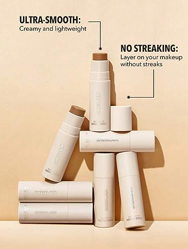 SHEGLAM Snatch 'n' Define Stick - Cream Contour Stick Long Lasting Highly Pigmented Sweat Proof Bronzer Sculpting Lightweight Smooth Natural Contour Face Makeup (Terracotta)