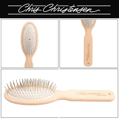 Chris Christensen Dog Brush, 20 mm Oval Pin Brush, Original Series
