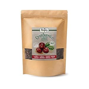 Biojoy BIO-Veenbessen, gedroogd, vrij van suiker, gezoet met appelsap (1 kg)
