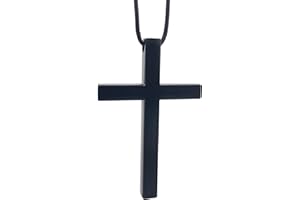 Motaney Simple Cross Pendant Rear View Mirror Accessories, Premium Alloy Cross Car Hanging Ornament, Car Mirror Hanging Acces