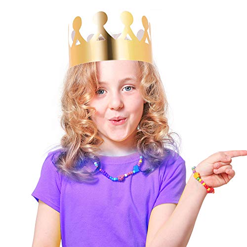 4 SIQUK+Pieces+Golden+Crowns+Celebration