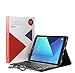 KuGi Samsung Galaxy Tab S3 9.7 Keyboard case,Ultra-thin Detachable Bluetooth Keyboard Stand Portfolio Case / Cove for Samsung Galaxy Tab S3 9.7-Inch Tablet w/ S Pen SM-T820 / T825 (Black)
