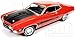 Autoworld AMM1112 1970 Ford Torino Cobra Twister Calypso Coral Limited Edition to 1002pc 1/18 Diecast Model Car