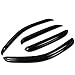 Auto Dynasty Compatible with Chevy Tahoe/GMC Yukon 4pcs Tape-On Window Visor Deflector Rain Guard