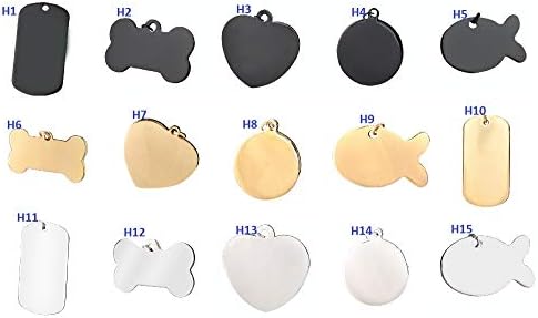 AristiPet Customized Dogs Collars and Harnesses Custom Dog Sheet Personalized Cat Dogs Tag Engraved Collar Dog ID Tag Name and Phone