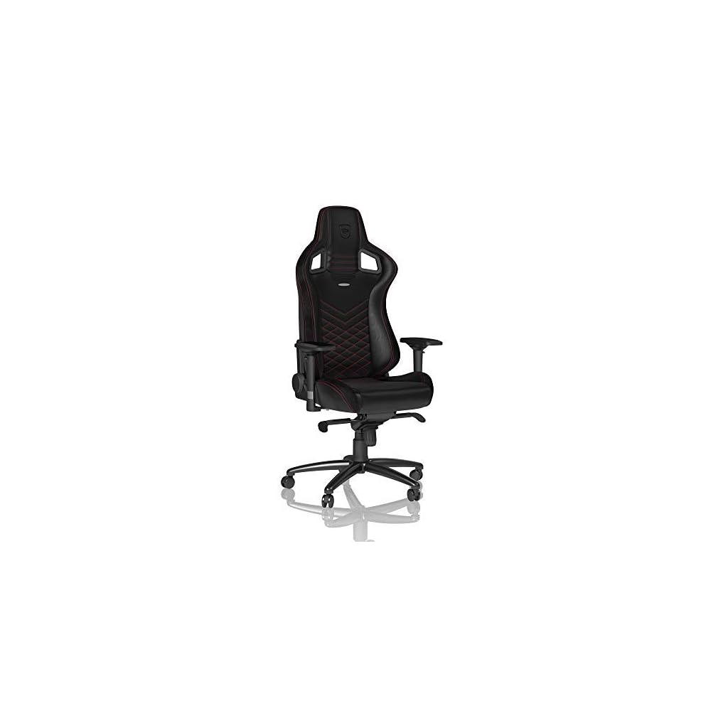 noblechairs EPIC, Sedia da gaming, Nero/Nero/Rosso