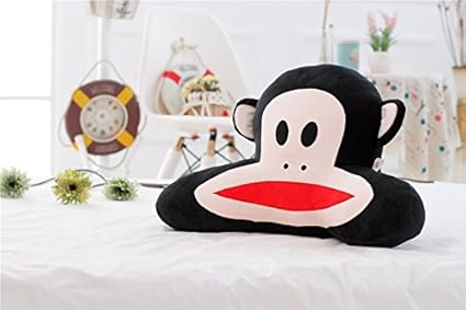 Big Mouse Monkey Shaped Cuddle Pillow Plush Back Cushion Cartoon