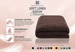 American Soft Linen Oversized Bath Sheet