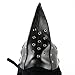 SaiDeng Halloween Party Mask Plague Doctor Cosplay Props Steampunk PU Leather Mask (Black2)