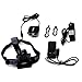 TFCFL 5000 Lumens LED Bike Front Light Waterproof Rechargeable Super Bright Cycling Bike Light Bicycle Double Lights Headlight