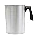 EricX Light Candle Making Pouring Pot, 4 pounds, Dripless Pouring Spout & Heat-Resisting Handle Designed Wax Melting Pot, Aluminum Construction Candle Making Pitcher primary