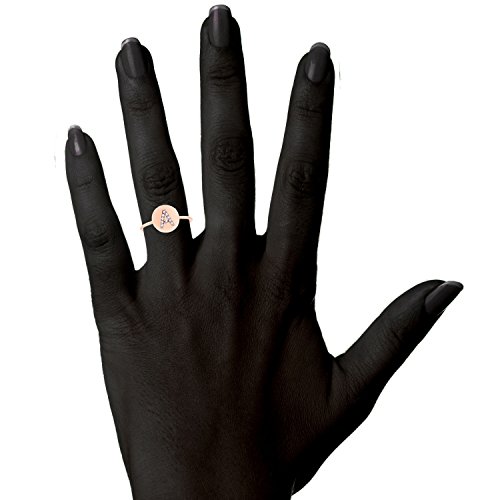 4 PAVOI+Plated+Initial+Stackable+Fashion