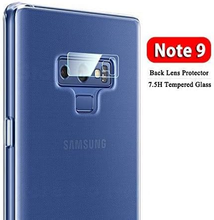 eStuffz® 2.5D Soft Tempered Glass Back Rear Camera Lens Protector Film Guard Protection Cover for Samsung Galaxy Note 9