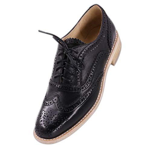 Jaro Vega Women S Comfort Leather Sole Perforated Lace Up