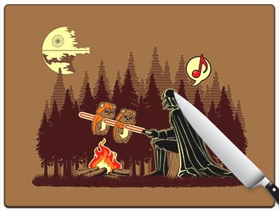 Star Wars Darth Vader Barbeque Standard Cutting Board