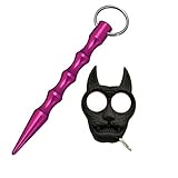 Demarkt Pointed Kubaton Self Defense Weapon Keychain