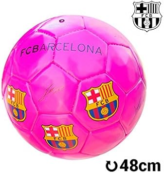 Balón de Fútbol Mediano Rosa F.C. Barcelona: Amazon.es: Juguetes y ...