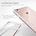 Mobility Element iPhone Case - Best Case for iPhone 7 and iPhone 8 - Premium Cover Provides Protection From Drops, Scratches and Impacts - Transparent Back With Sleek Color Options - Rose Gold/Clear