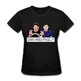 BESTT Women's Dan Howell And Phil Lester Pattern T-shirt