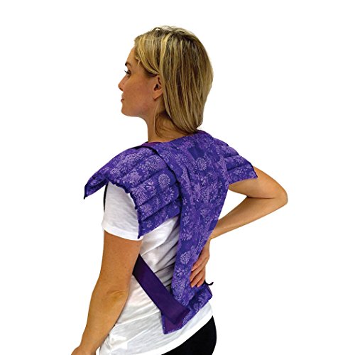 Nature Creation Ultimate Set- Herbal Heat Pack/Cold Pack - Hot and Cold Therapy (Purple Flower)
