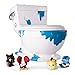 Flush Force – Series 1 - Collect-A-Bowl Stash ’n’ Store Case for 4 Exclusive Flushie Figures