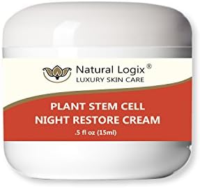 NEW PRODUCT: Plant Stem Cell Night Restore Facial Cream, Formulated for optimum potency and absorbency, this revolutionary de-aging moisturizer rejuvenates, protects and hydrates as you sleep, 0.5 OZ