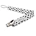 Premium 4 Pack Pacifier Clips for Girls & Boys, Unisex Baby Pacifier Holder Teething Ring Holder with Personalized Stylish Designs