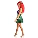 Disiao Sea Dreams Mermaids Role Play Costume Set Halloween Green and Purple