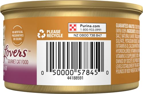 FANCY FEAST GRAVY LOVERS WET CAT FOOD, CHICKEN, 3 OZ CAN