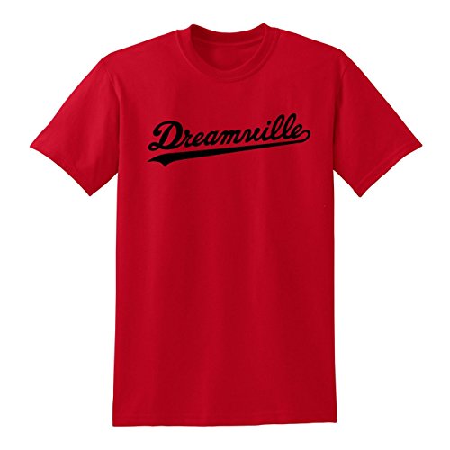 Dreamville T-Shirt | J. Cole Tank Top | Dreamville Hoodie | J Cole Sweatshirt | Dreamville TShirt | J Cole Sweater (Red: Black Ink, Small)
