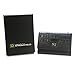 RFID Blocking Secure Wallet - Ladies Compact Trifold - RFID Wallets for Women (Black Croc)