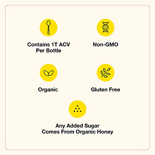 Bragg Organic Apple Cider Vinegar Shot 2 Oz ACV Shot USDA Certified