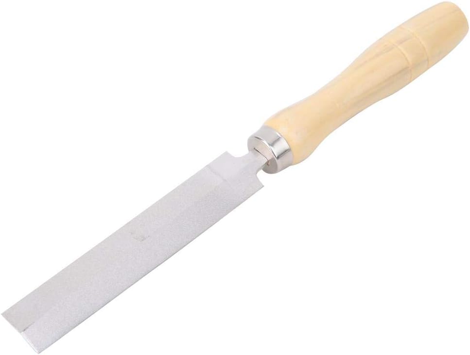 Hilitand 5in Diamond Rasp Grinding Tool with Wood Handle for Woodworking Garden Tool, 5 in - Image 4